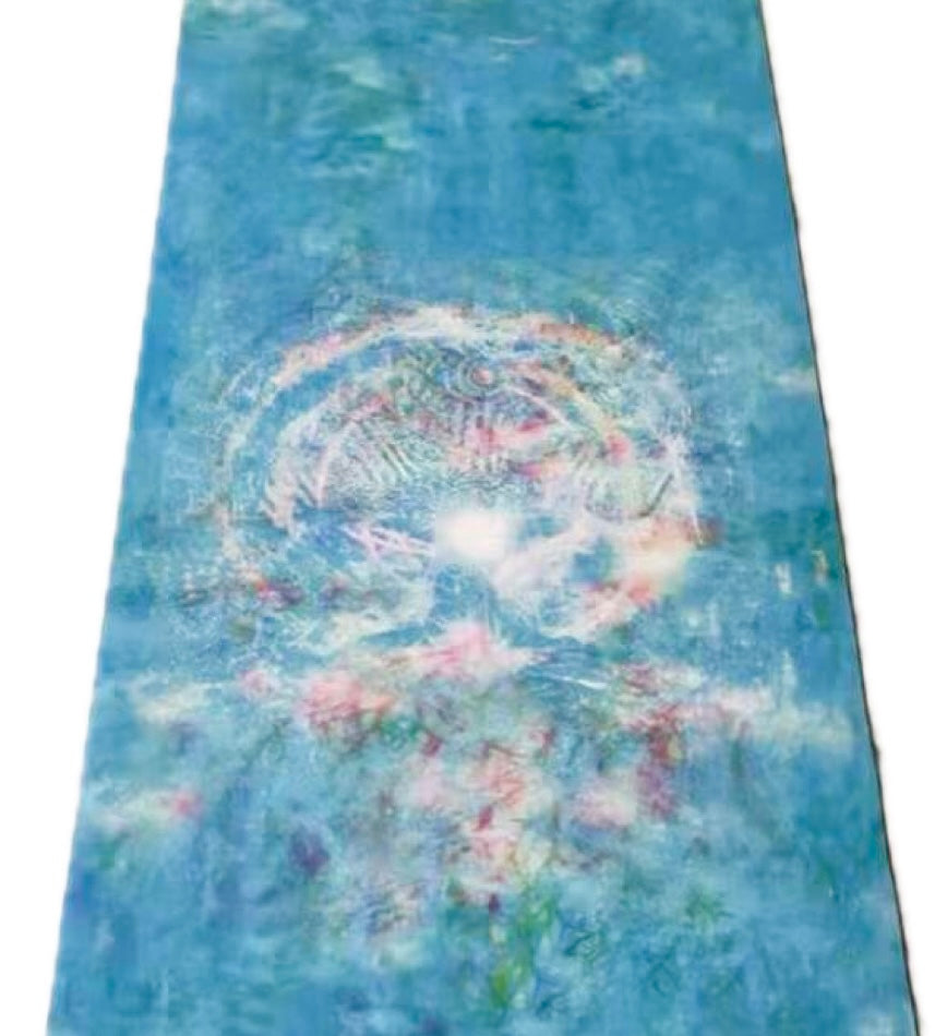 Tree of Life Yoga Mat Designed by Artist Nari Anastarsia